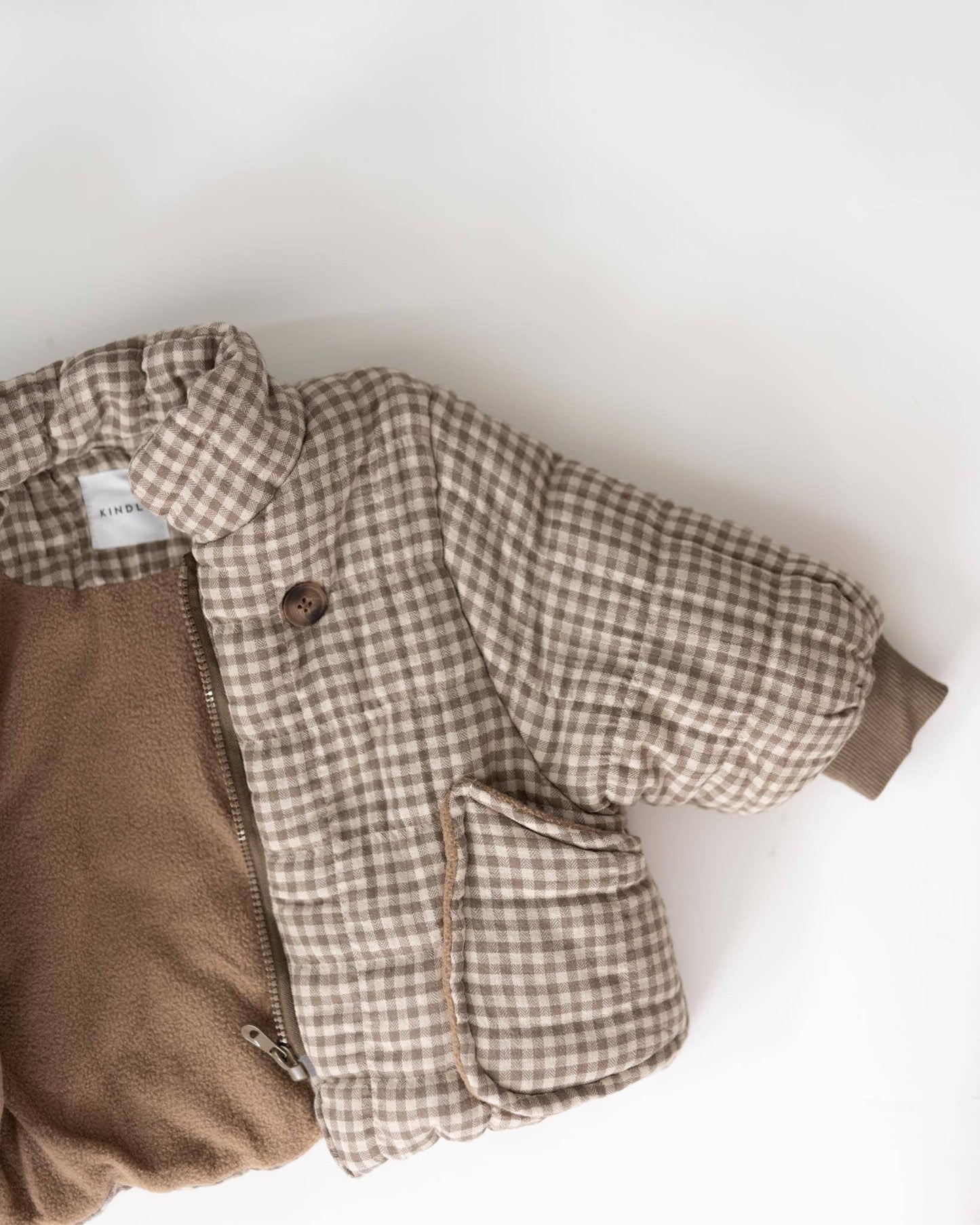 Gingham jacket / 2y