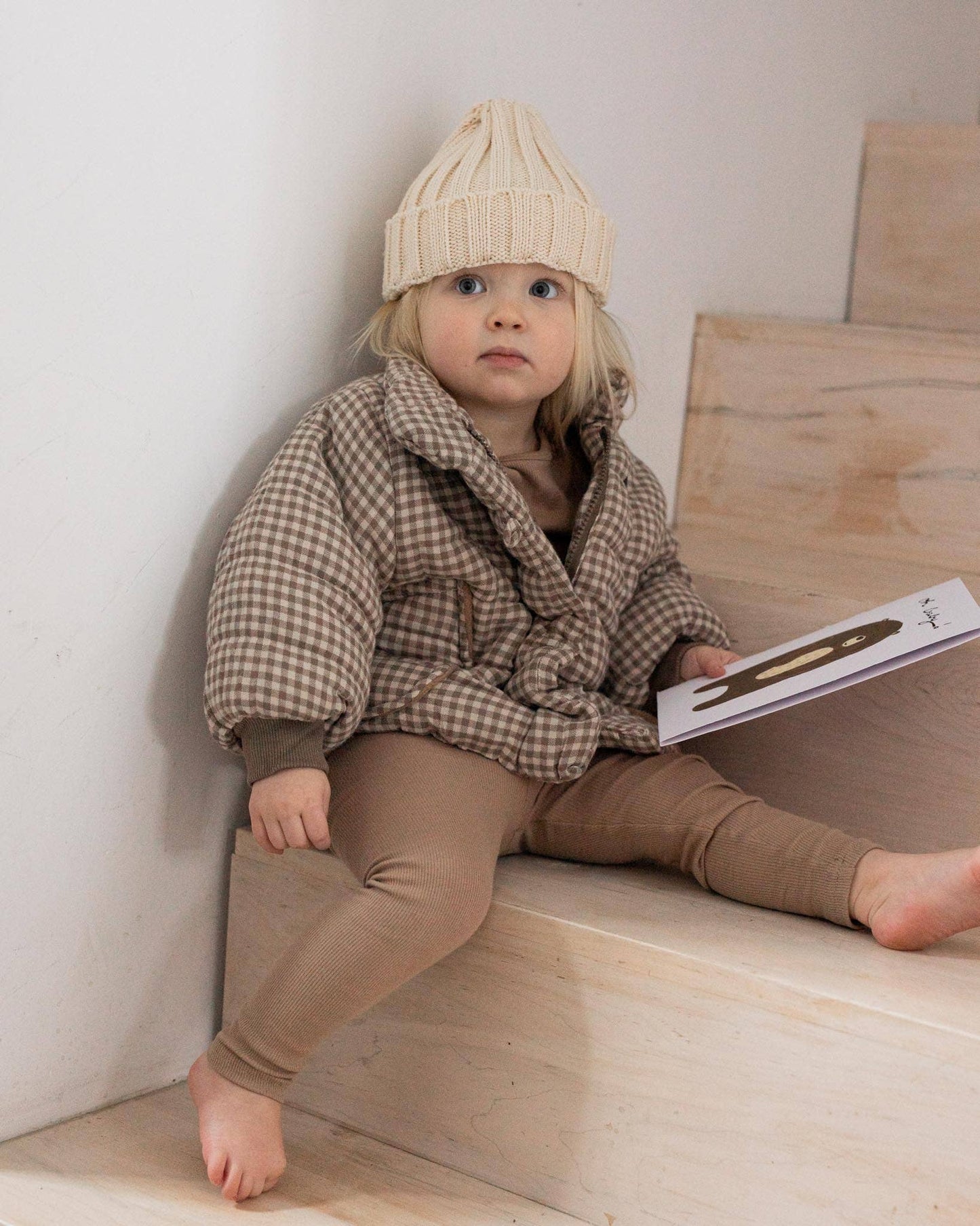 Gingham jacket / 2y