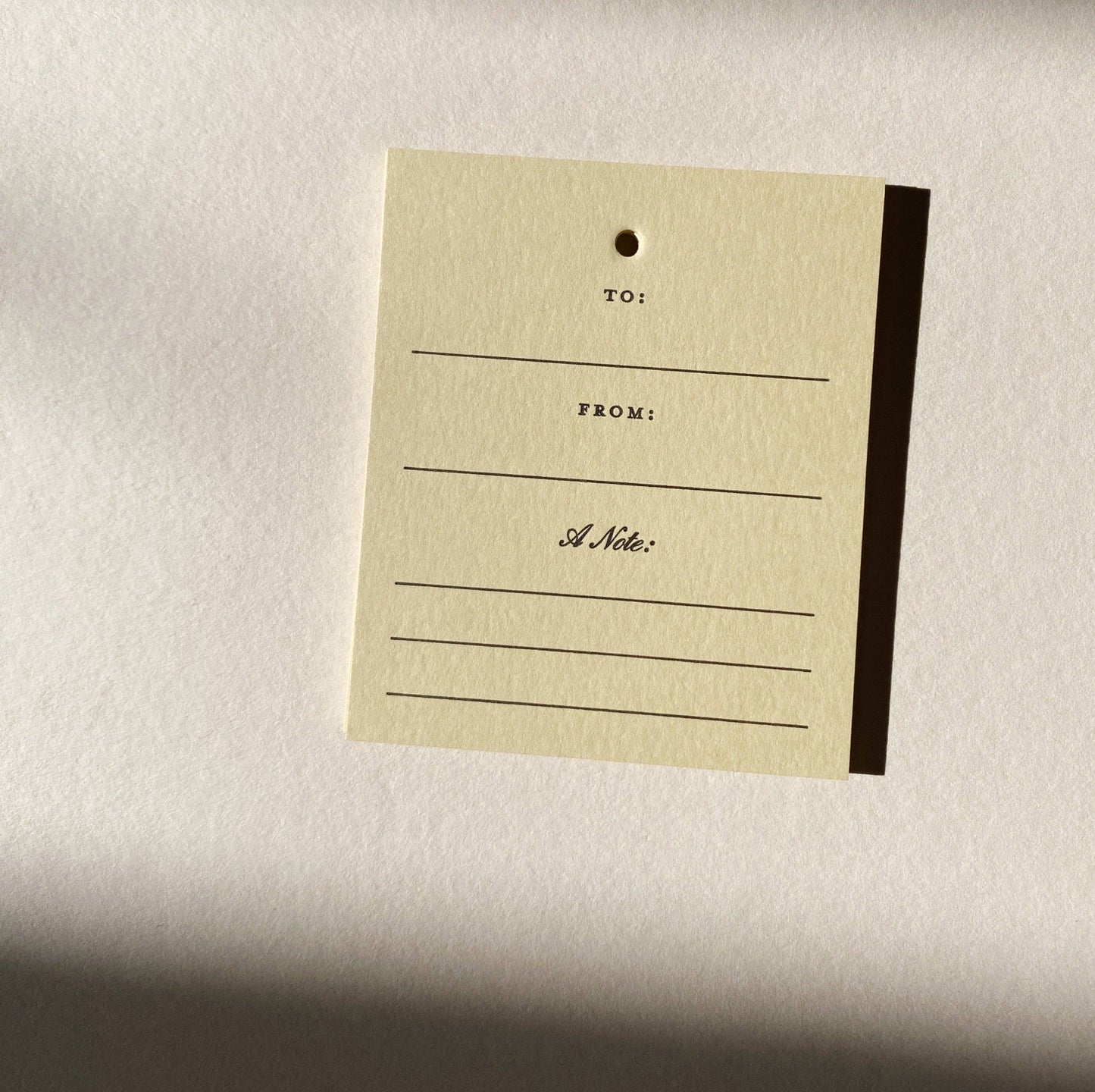 Sand Gift Tags | Set of 10