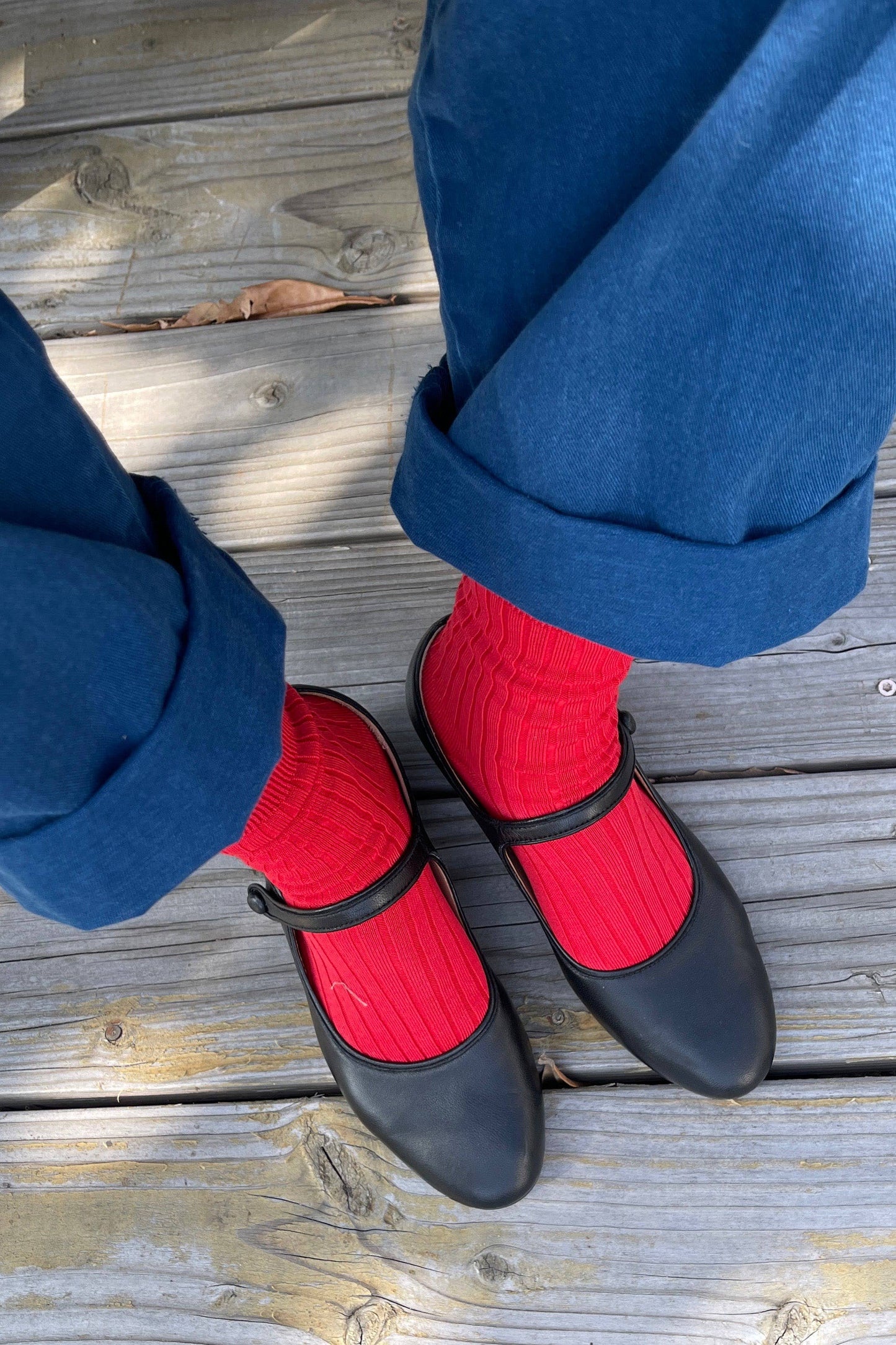 Her Socks | Classic Red