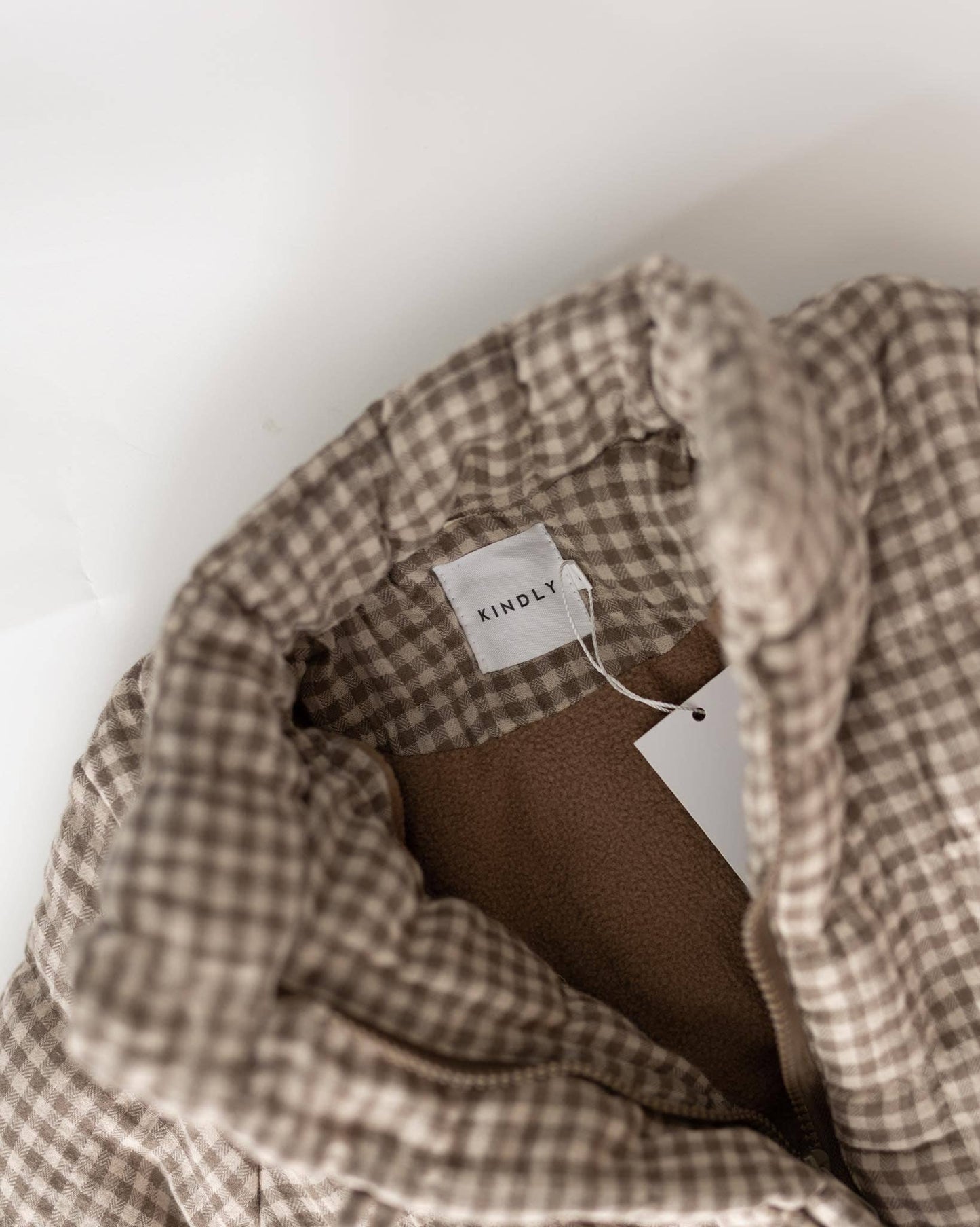 Gingham jacket / 2y