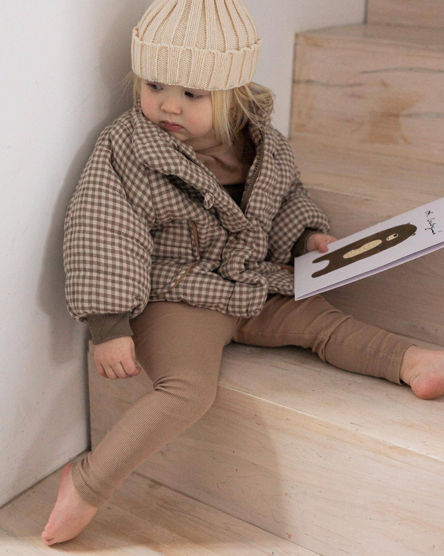 Gingham jacket / 2y