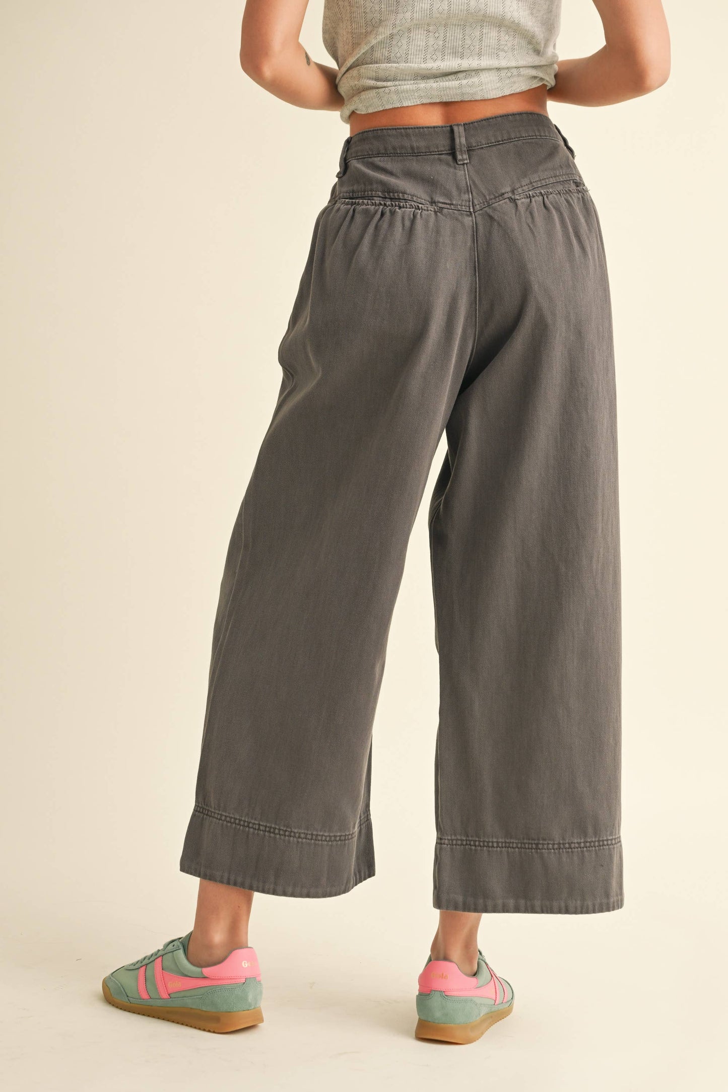 Pleated Trousers | Brown