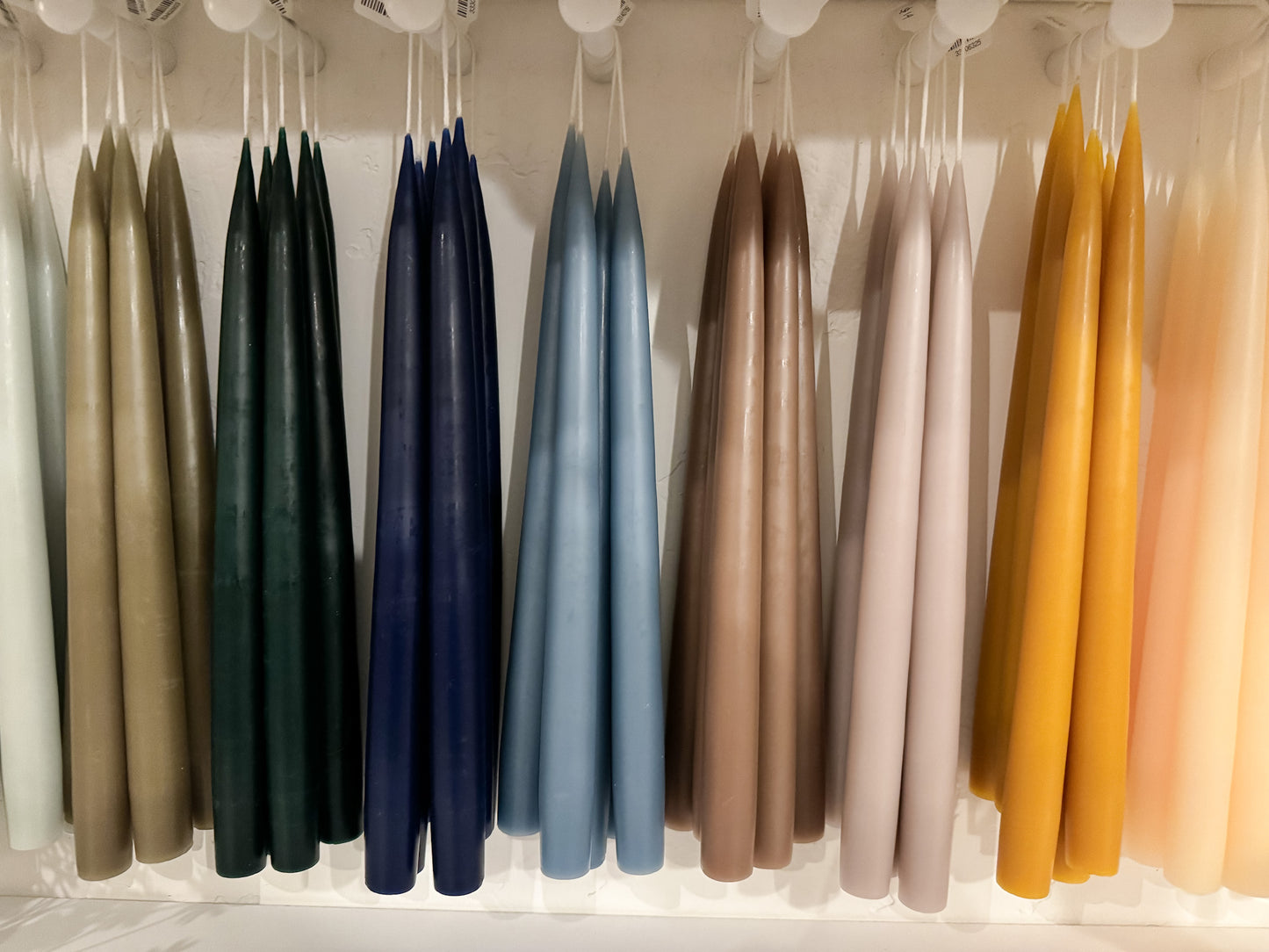 Hand-Dipped Taper Candles
