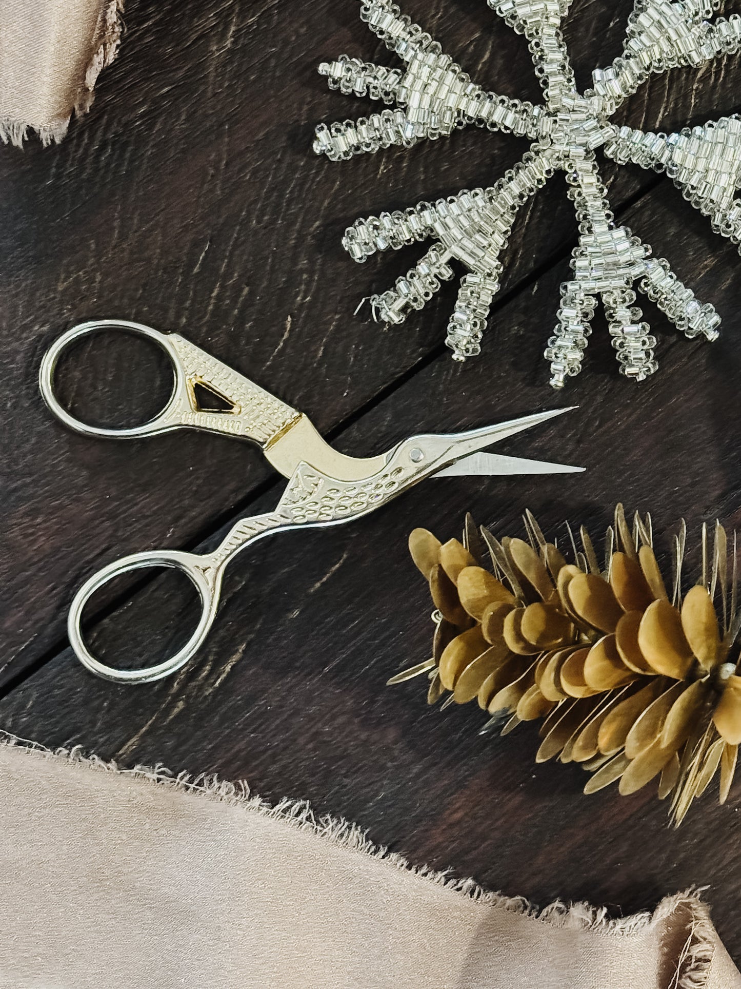 Brass Bird Scissors