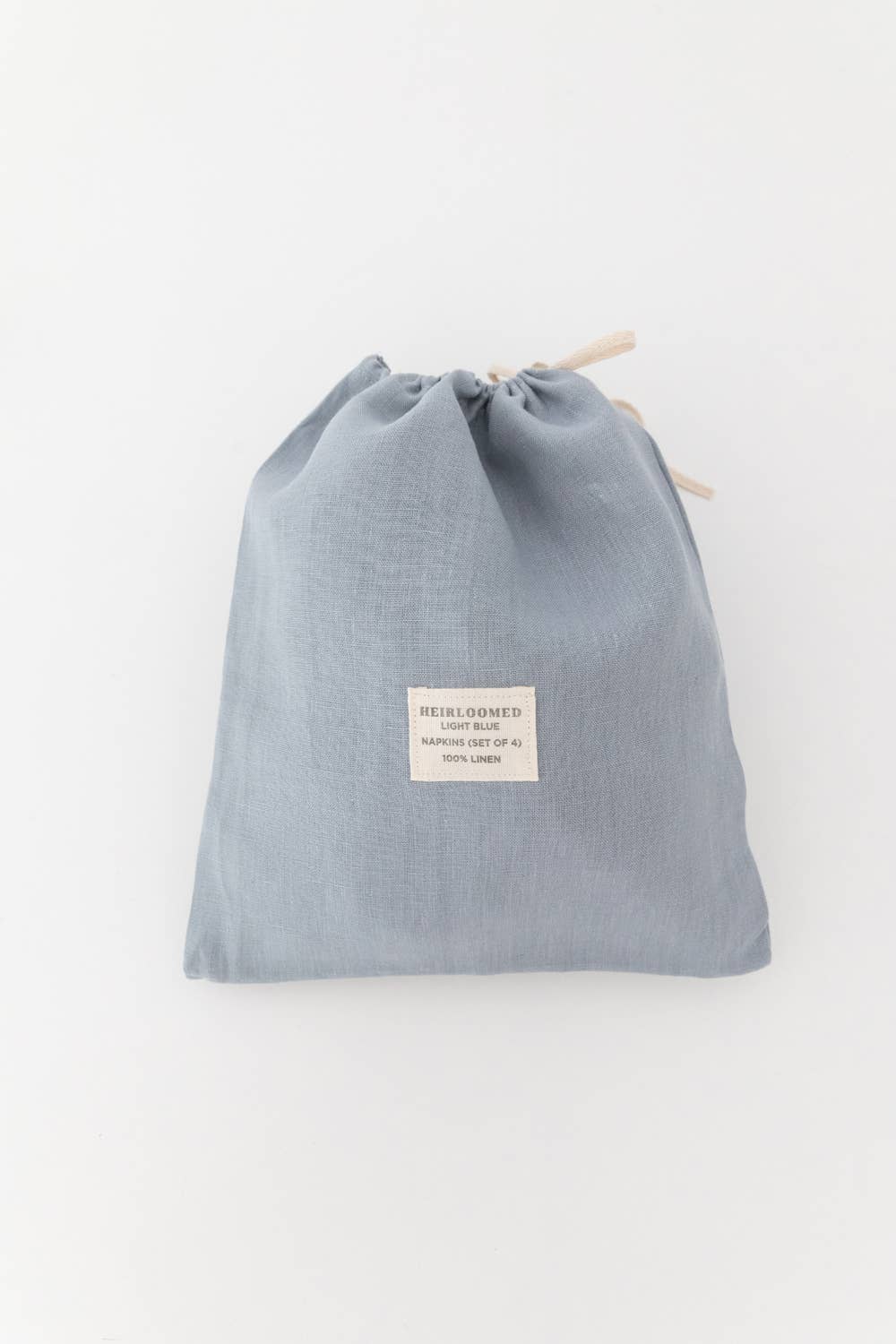 Keepsake Linen Dinner Napkin Set | Light Blue | Set of Four