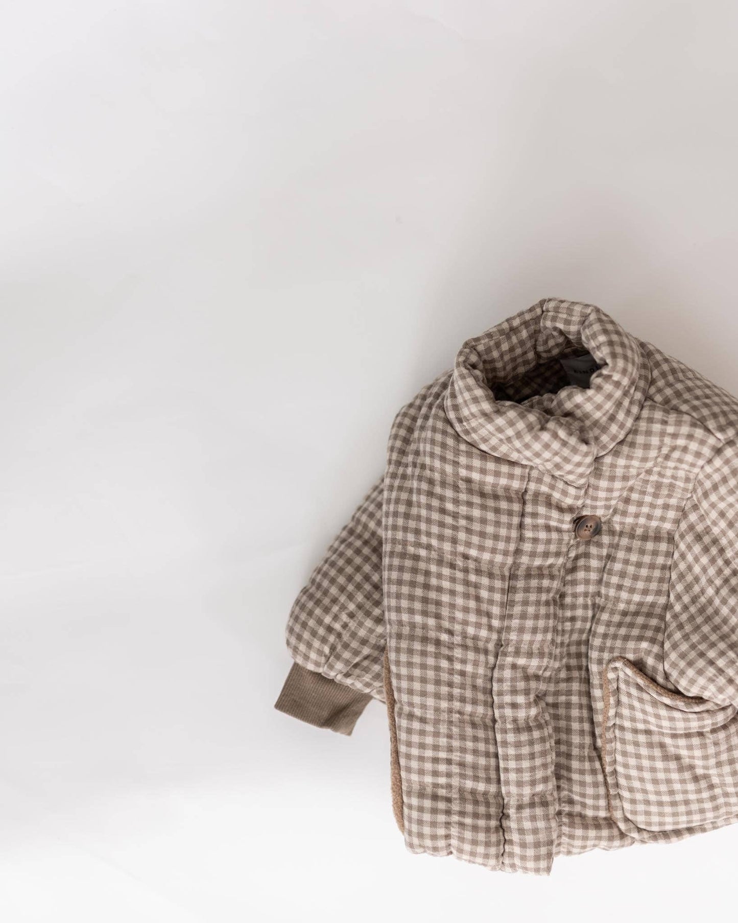 Gingham jacket / 2y