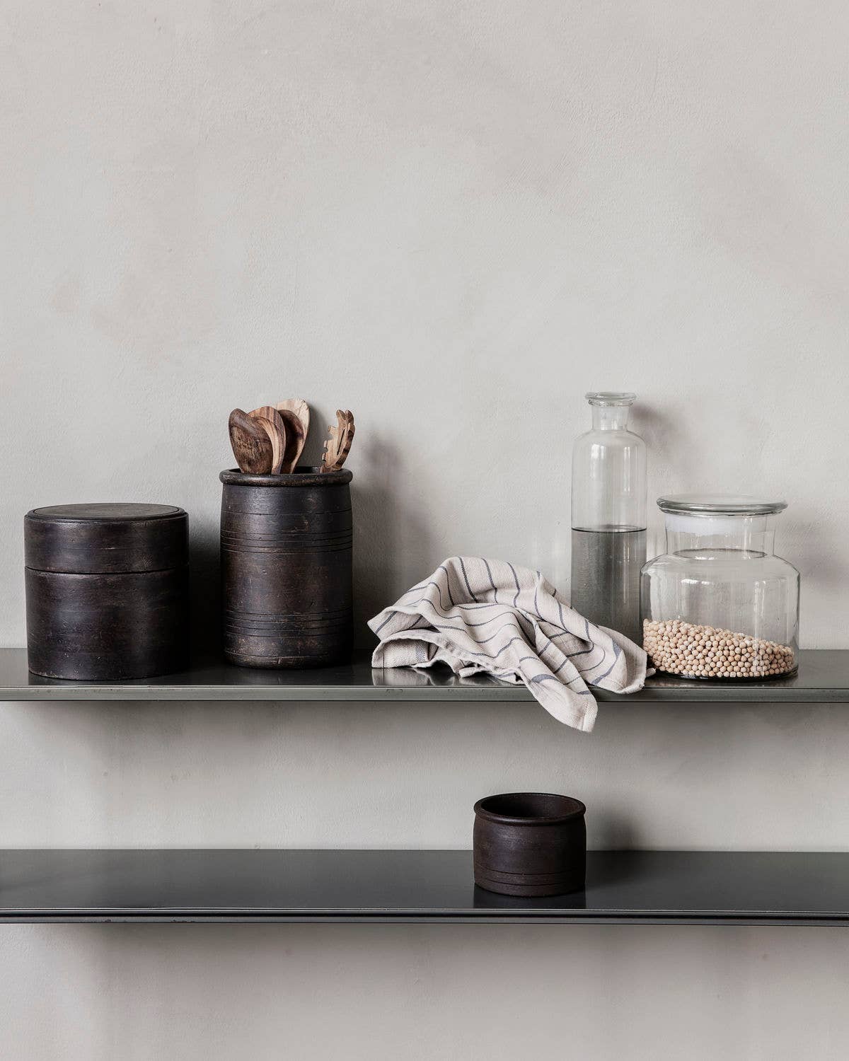 Storage/Planter, Kango, Dark brown