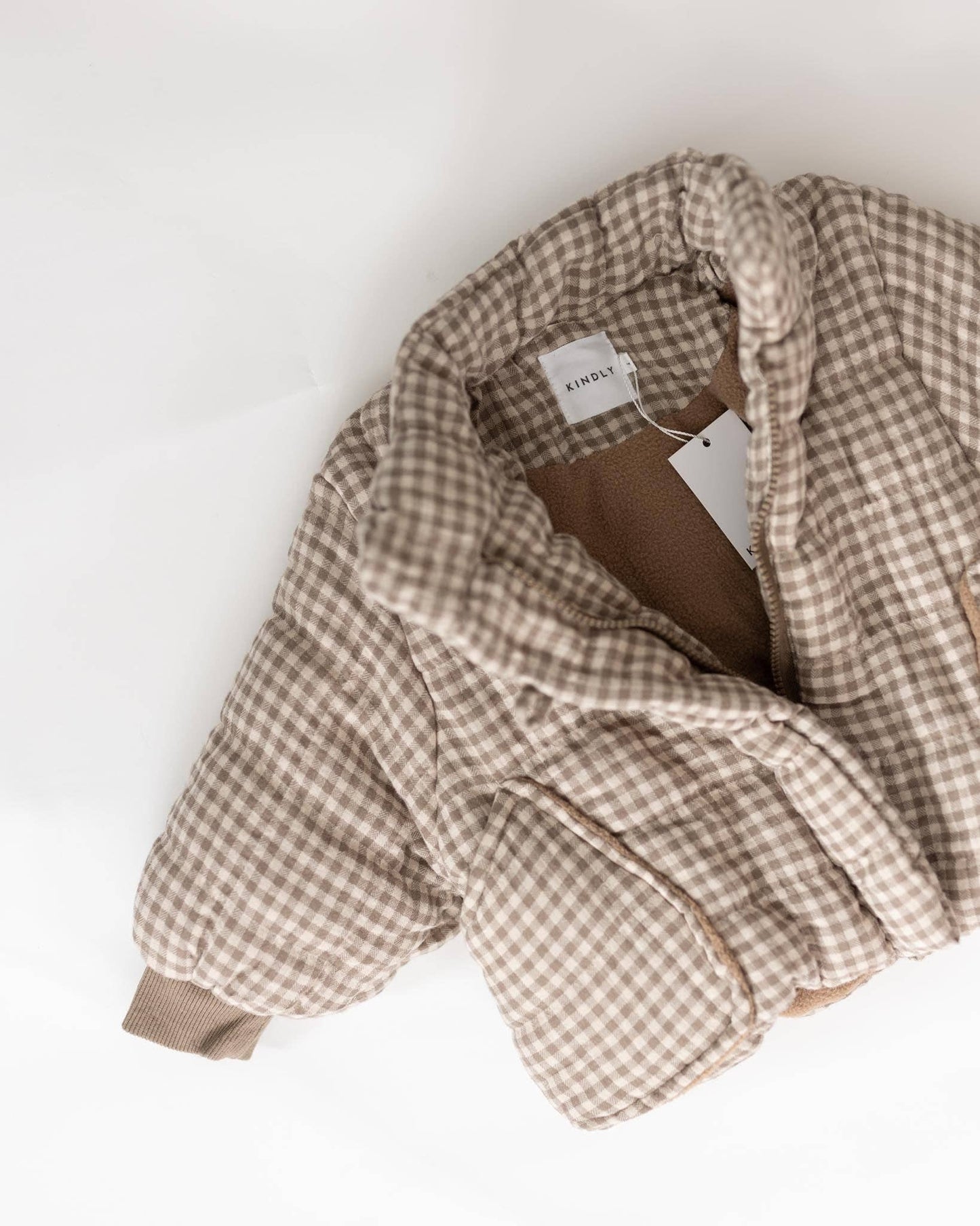 Gingham jacket / 2y