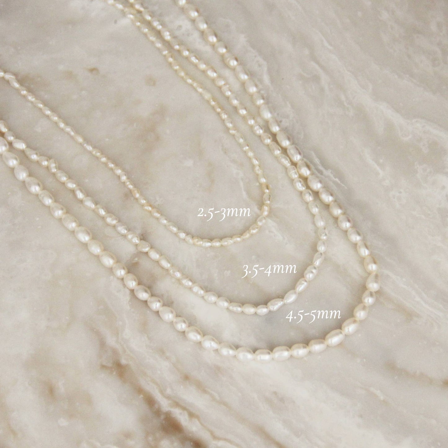 Petite Fresh Water Pearl Necklace