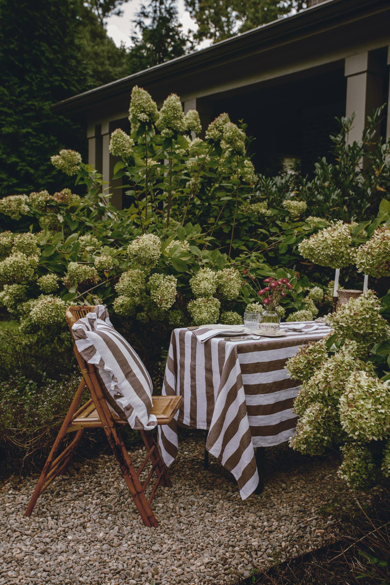 Ruffle Broad Stripe | Tobacco