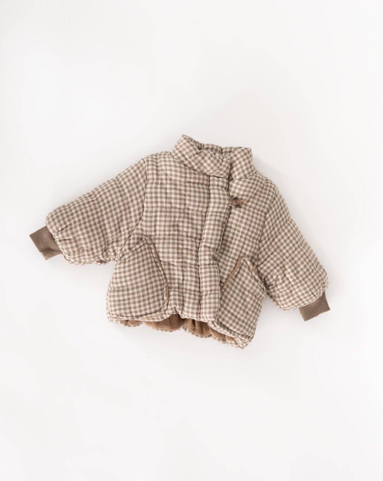 Gingham jacket / 2y
