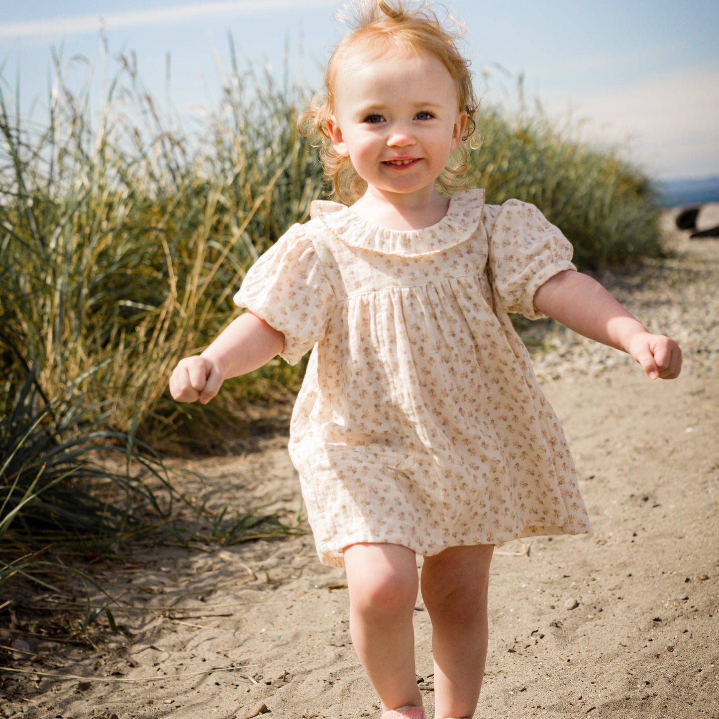 Emily Dress - Buttercup Gauze: 2-3 Y