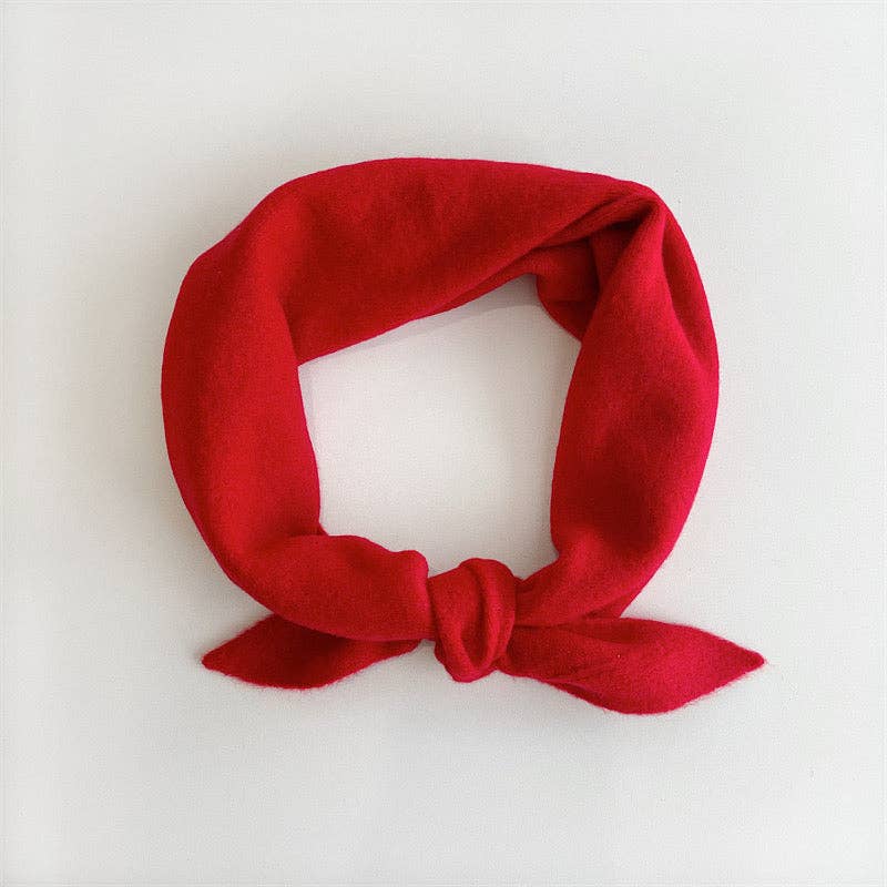 Knit Bandana | Red