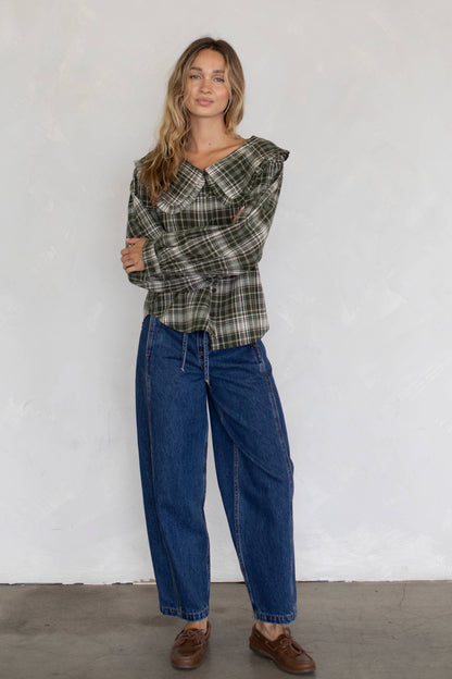 Ren Top: Hunter Green / S