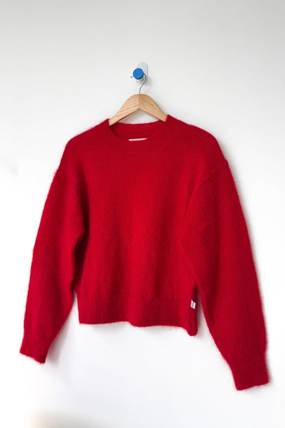 Finn Mohair Sweater | Red