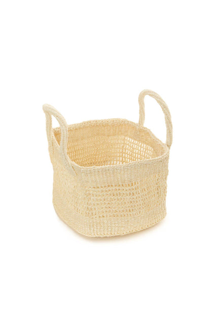 Handmade Open Weave Nesting Baskets | Set of Three