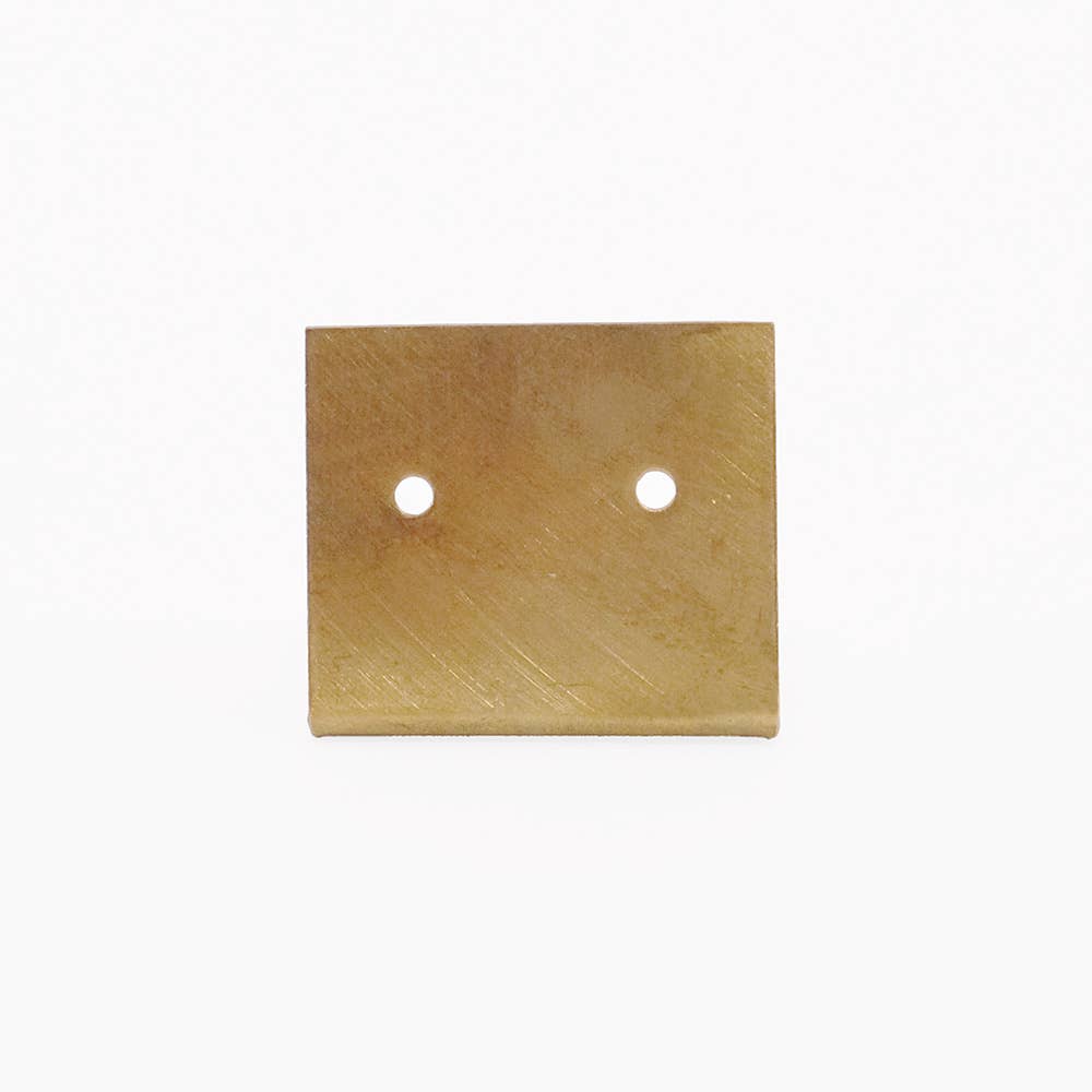 Brass Earring Holder Plate – Minimal Jewelry Display: Small