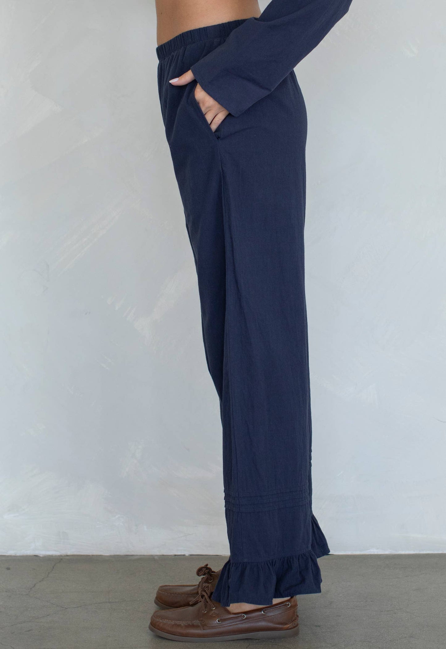 Talia Pants: Midnight / S