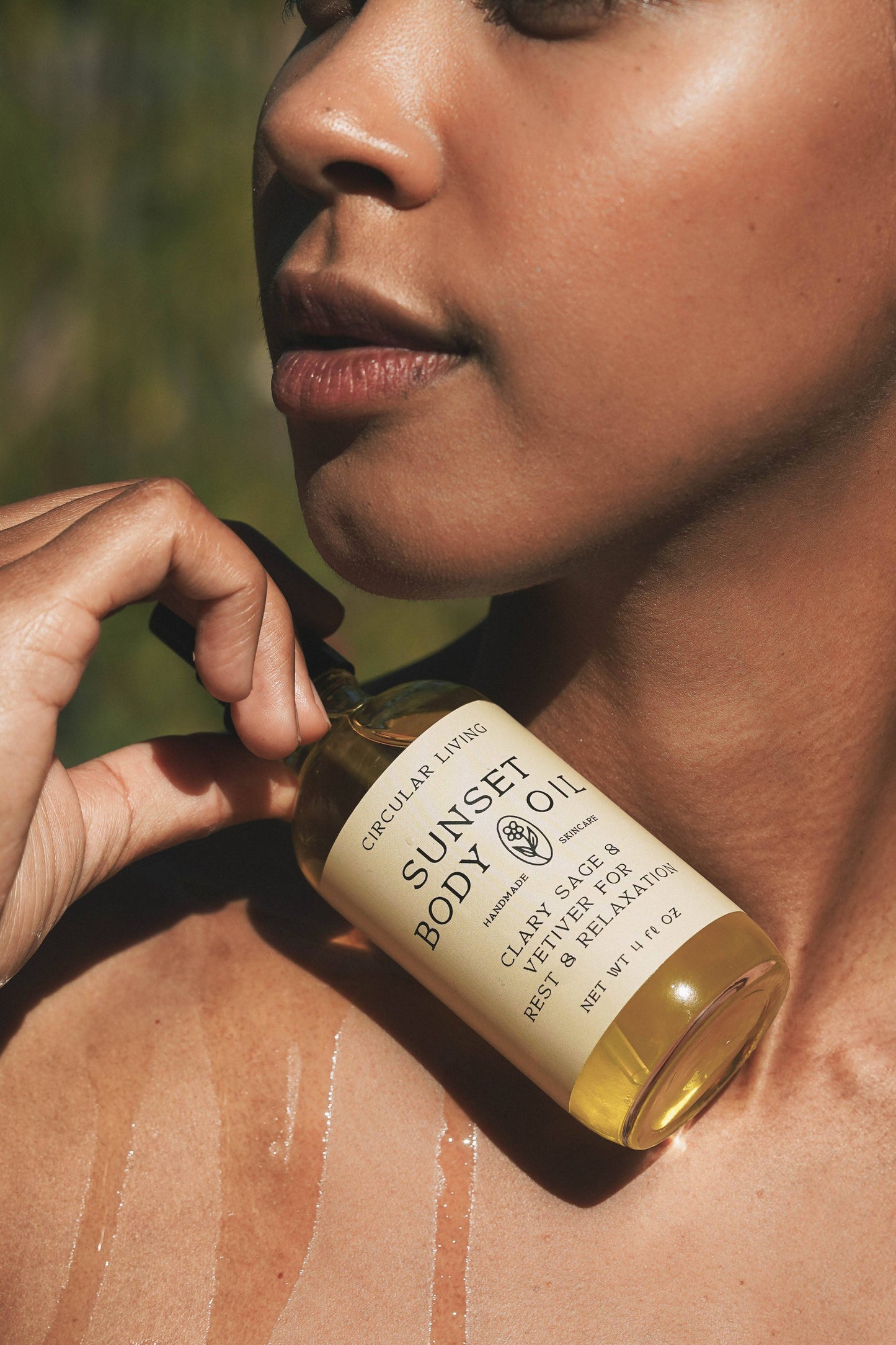 Sunset Body Oil | Clary Sage & Vetiver | 4 fl oz