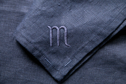 Keepsake Linen Dinner Napkin Set | Navy | Set of Four