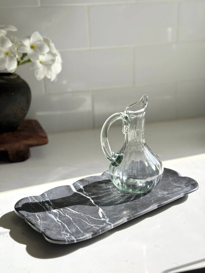 Black Marble Tray