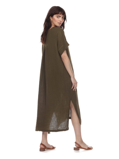 Laguna Dress: Olive / One Size