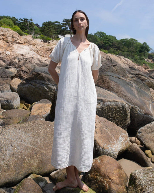 June Dress | Cream
