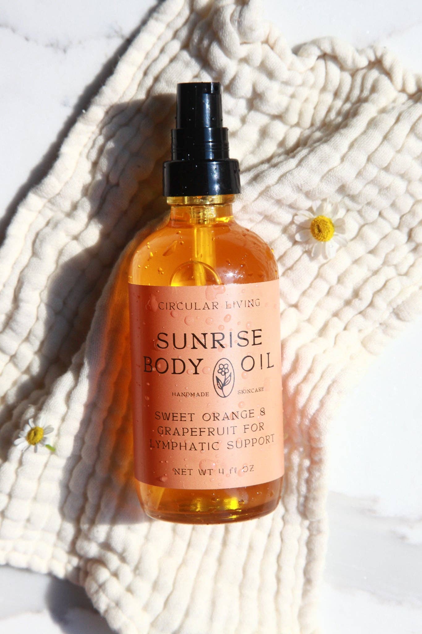 Sunrise Body Oil | Sweet Orange & Grapefruit | 4 fl oz