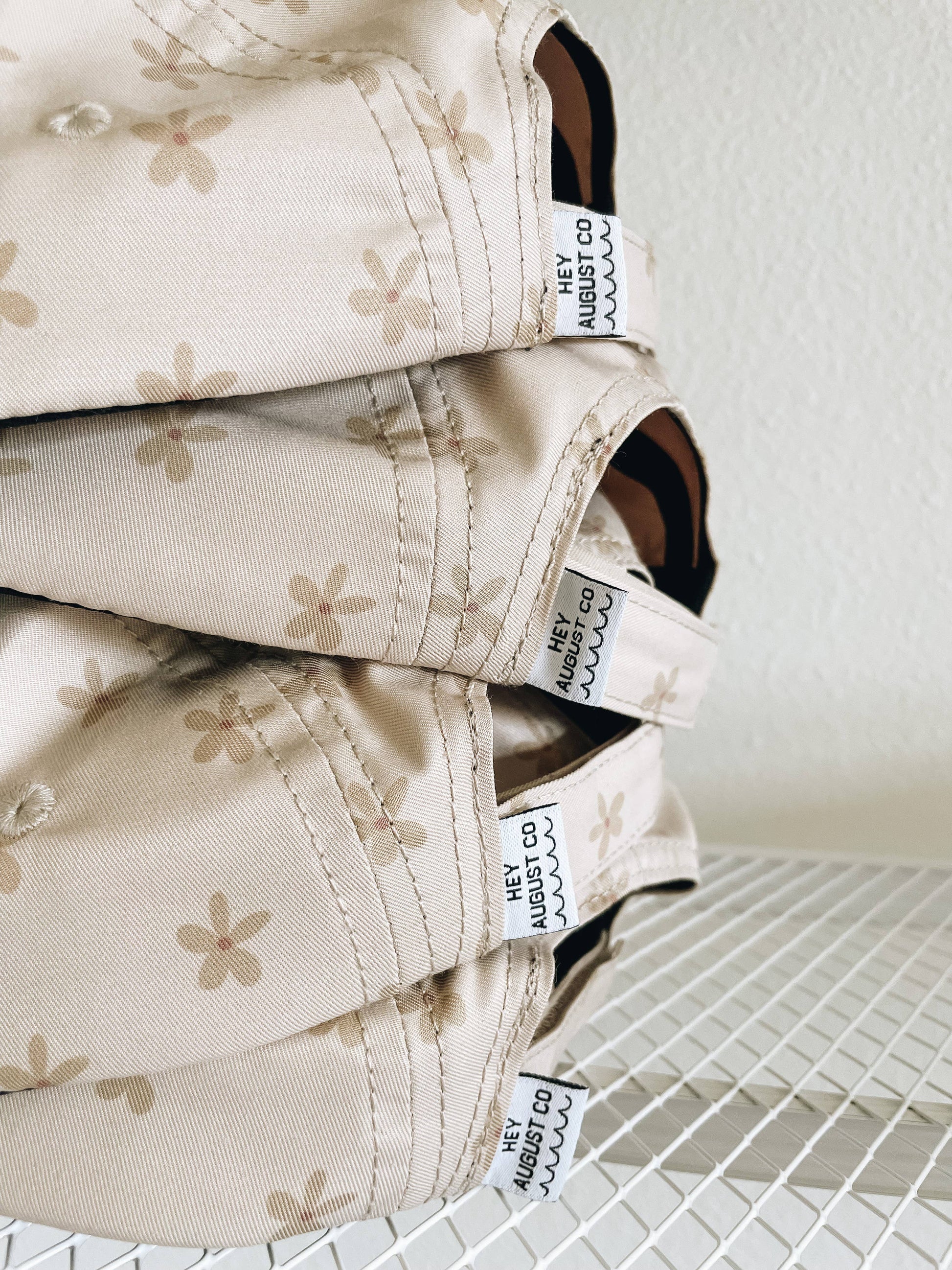 Printed Five-panel cap in Poppy: Toddler