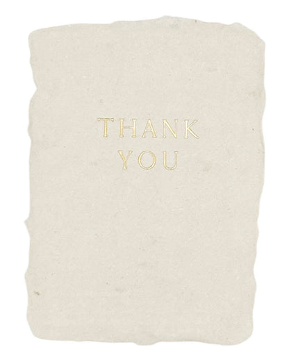 Thank You | Gold Note Card