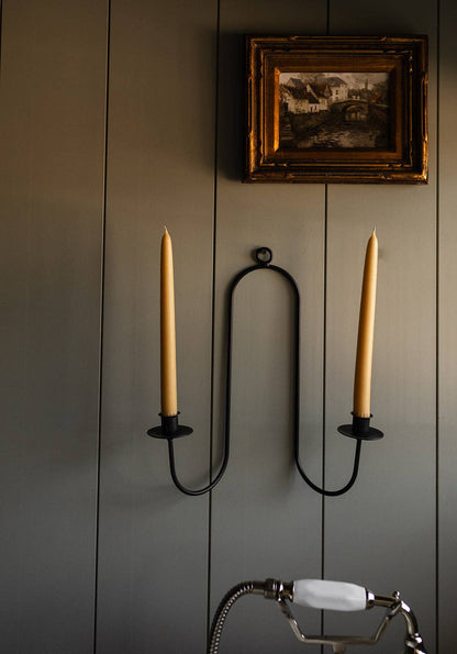 Double Candle Wall Sconce