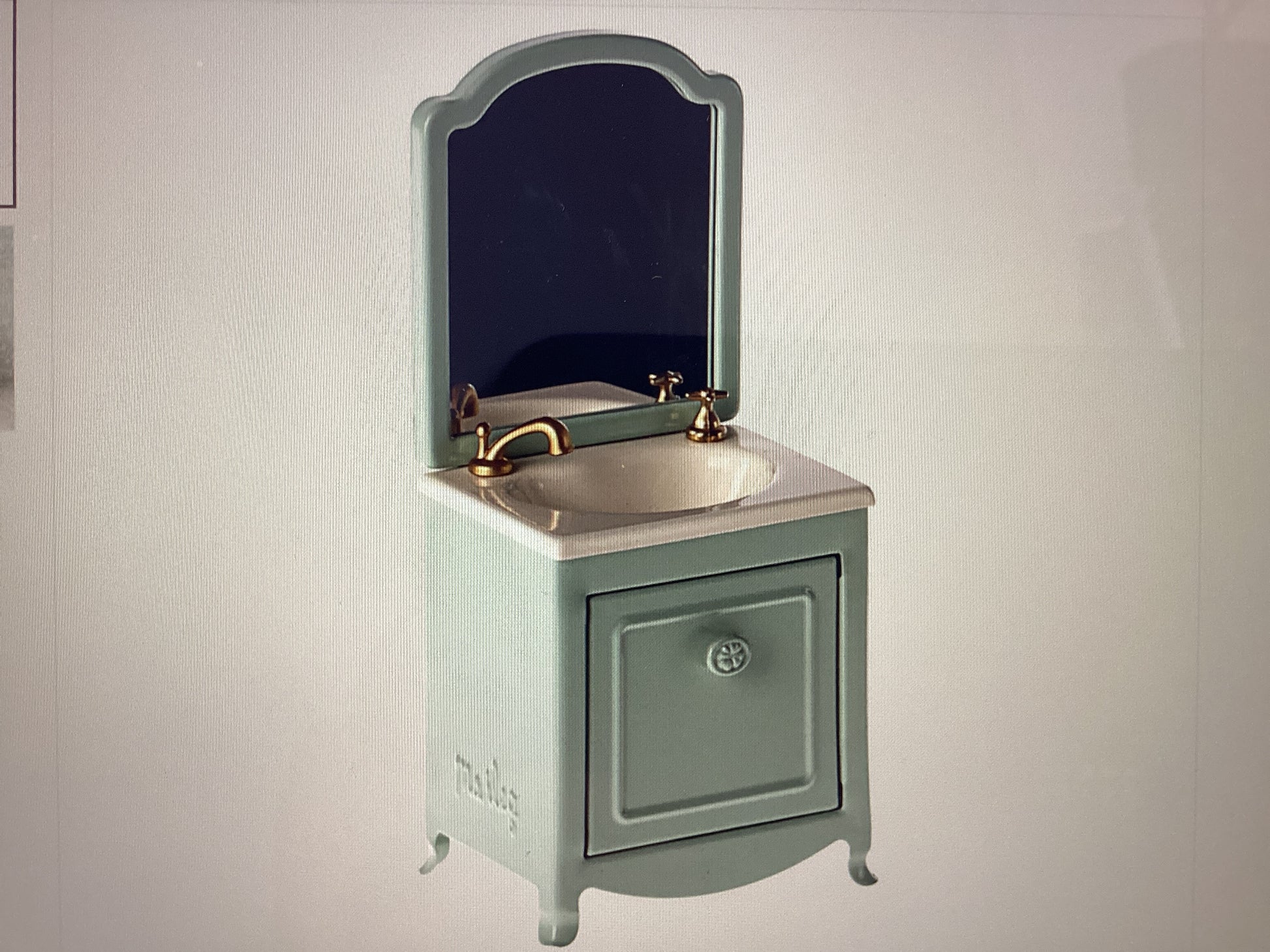 Sink dresser, Mouse - mint - maileg