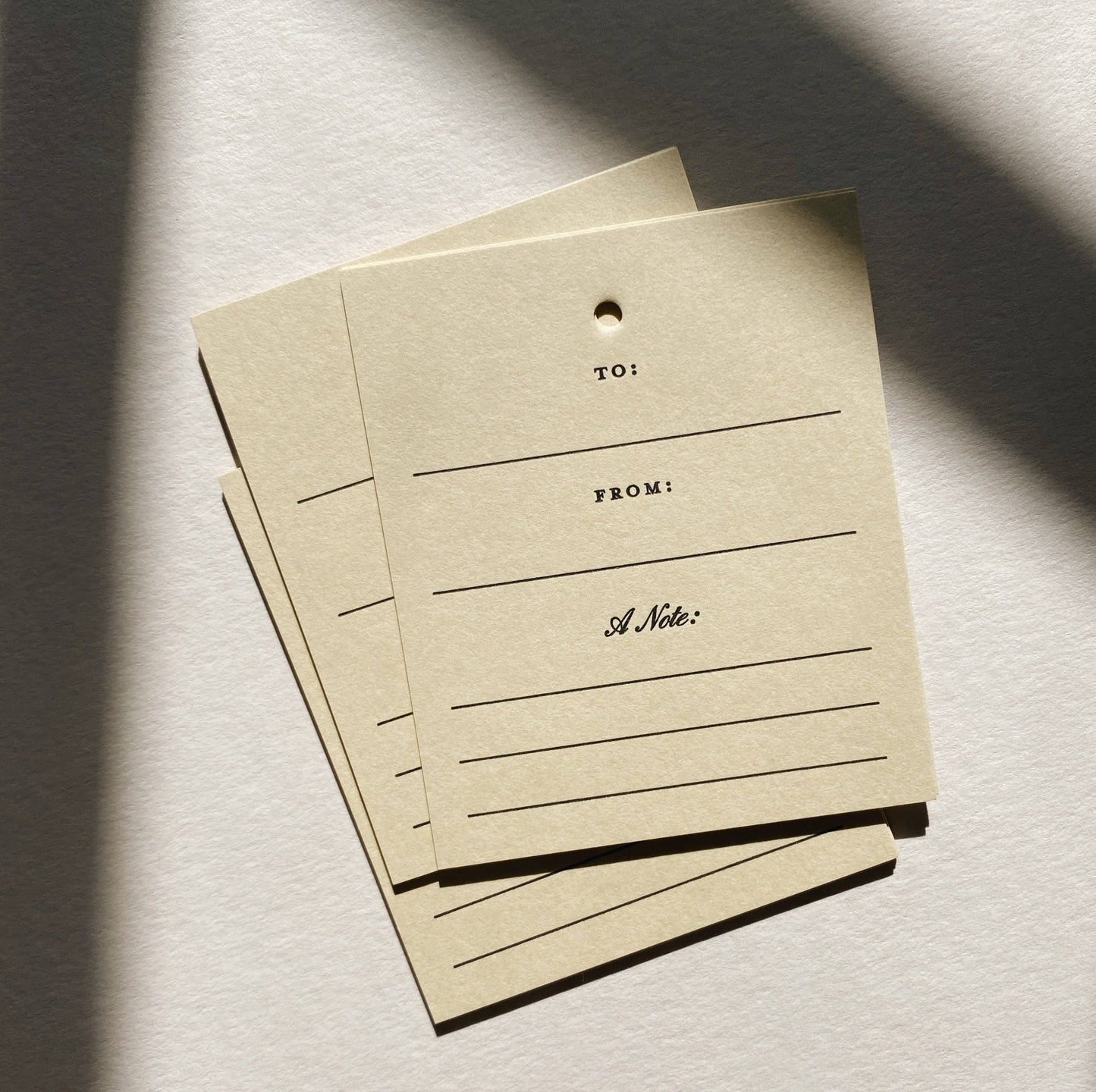 Sand Gift Tags | Set of 10