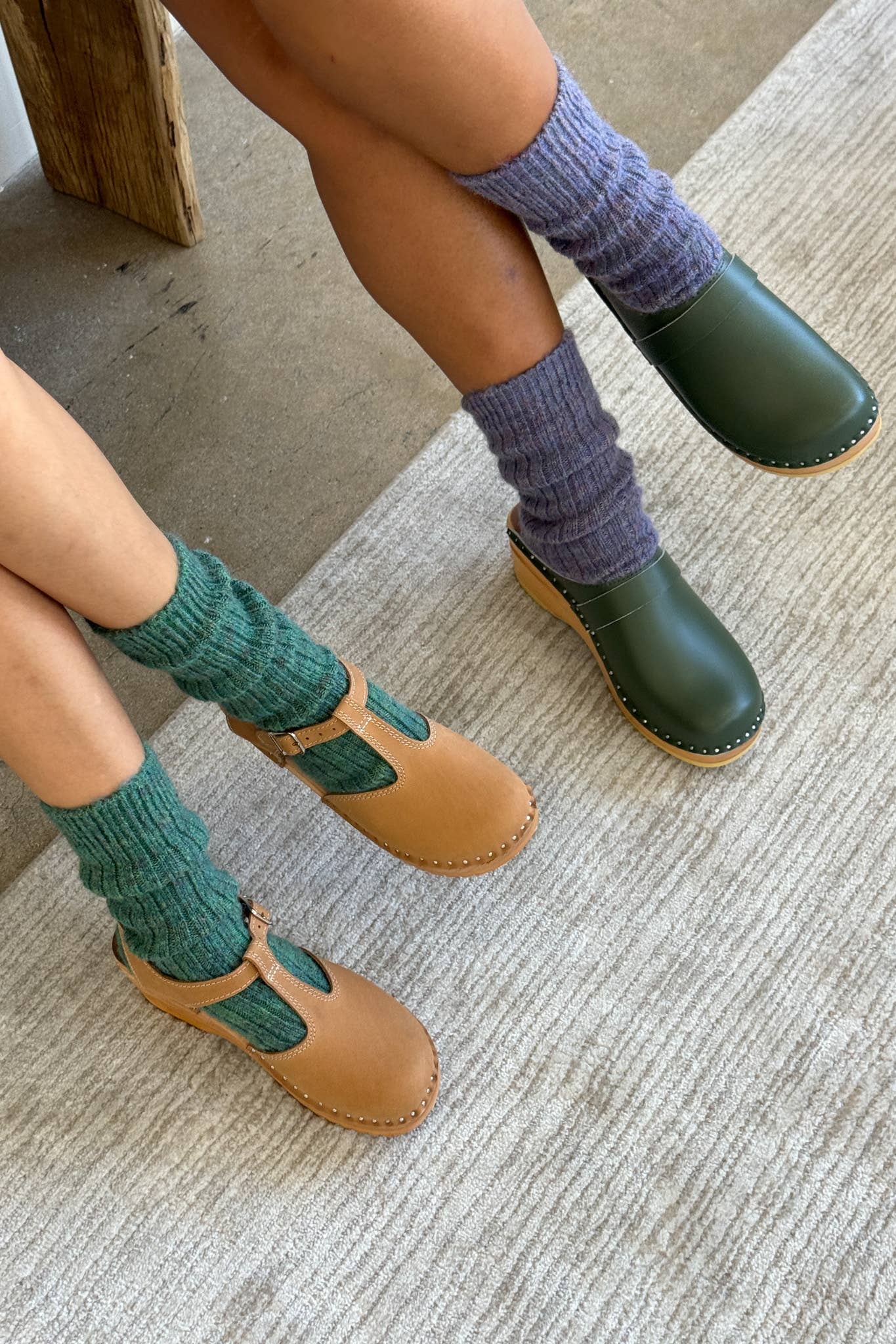 ***SALE*** Margot Socks: Emerald