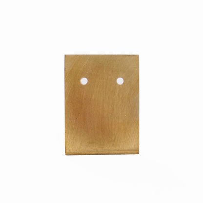 Brass Earring Holder Plate – Minimal Jewelry Display: Small