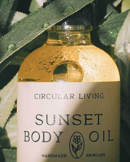 Sunset Body Oil | Clary Sage & Vetiver | 4 fl oz