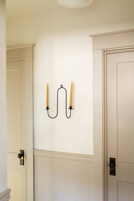 Double Candle Wall Sconce