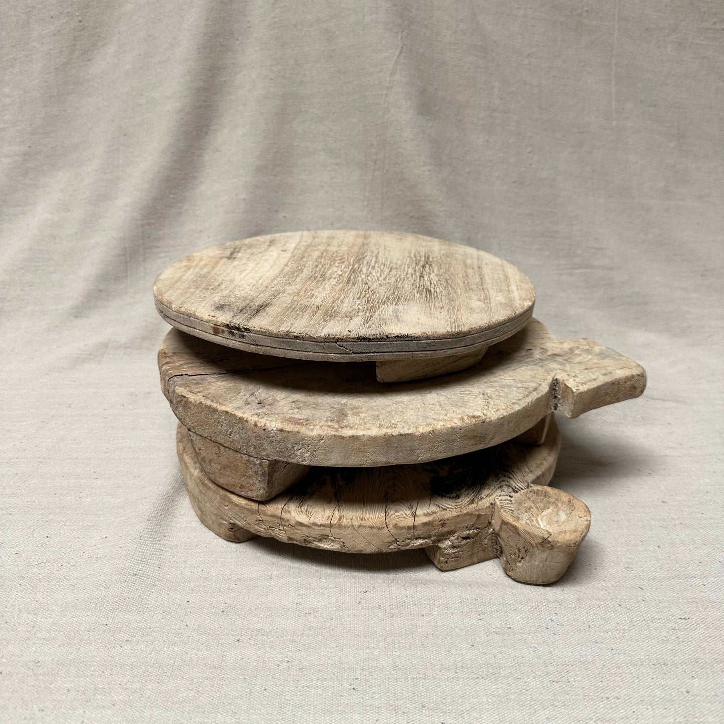Antique Wood Riser | Chapati Board