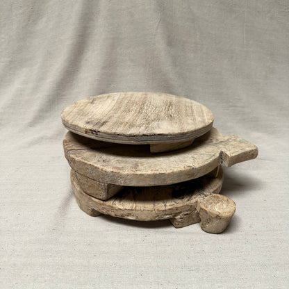 Antique Wood Riser | Chapati Board