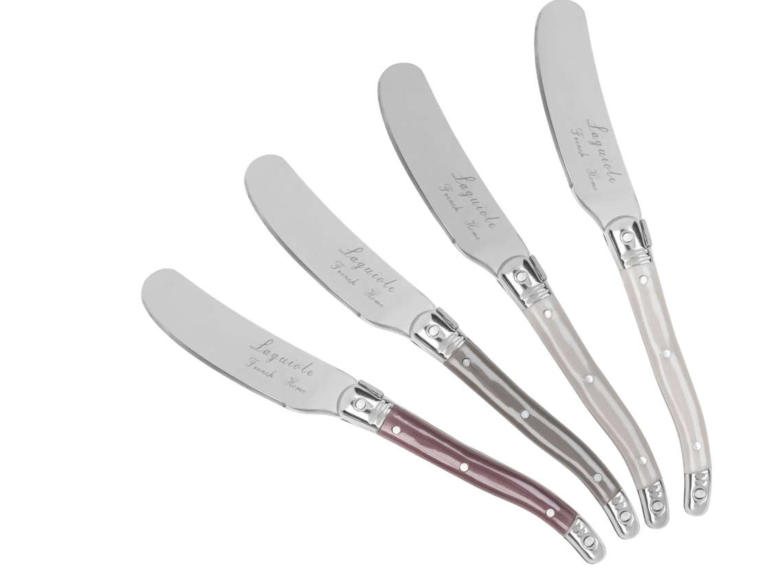 French Home 4 Piece Laguiole Spreader Set - Warm Spice