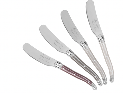 French Home 4 Piece Laguiole Spreader Set - Warm Spice