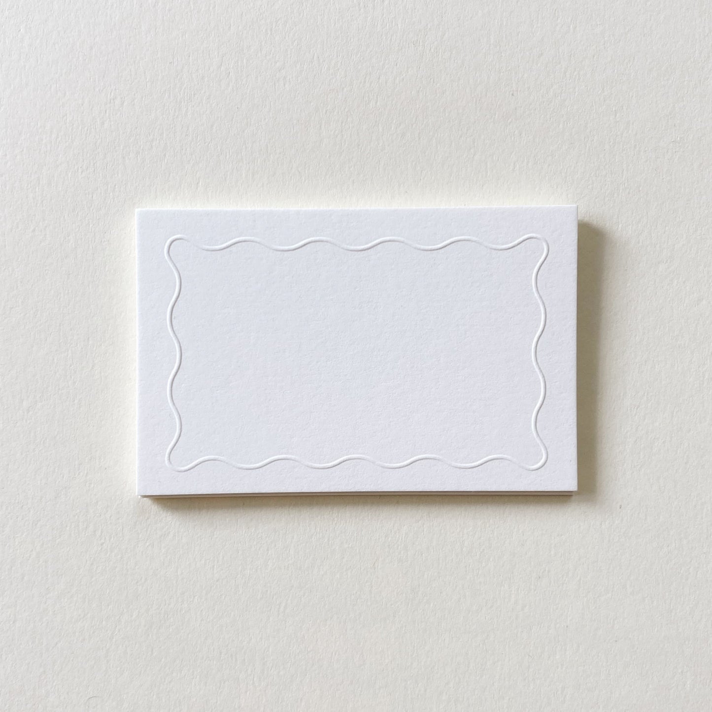 Squiggle Place Cards | Set of 12