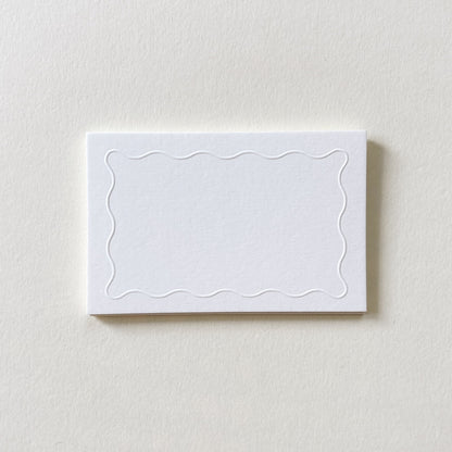 Squiggle Place Cards | Set of 12