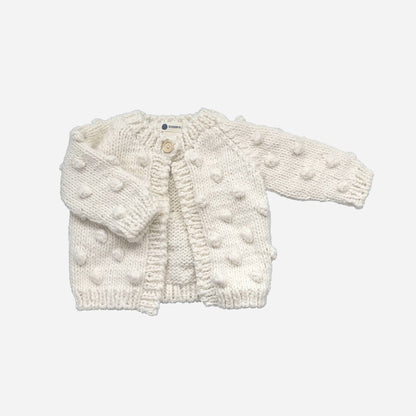 Popcorn Cardigan | Cream