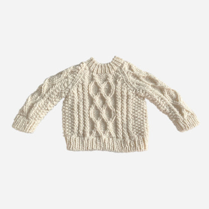 Fisherman Sweater | Cream