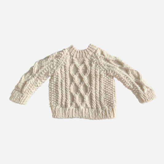 Fisherman Sweater | Cream