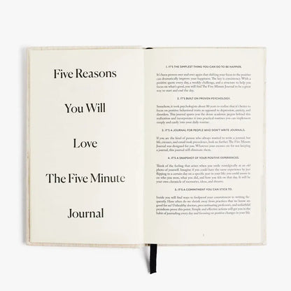 The Five Minute Journal