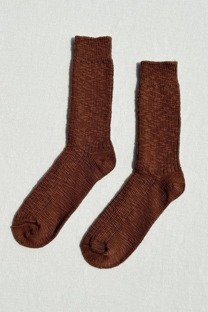 Cottage Socks | Brown