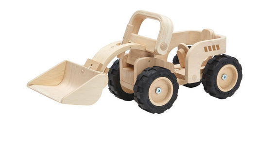 Kids' Bulldozer Toy Car with Handle